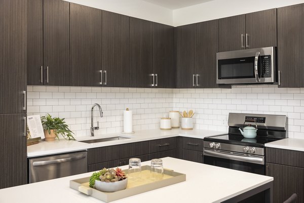 kitchen at Origin Apartments 