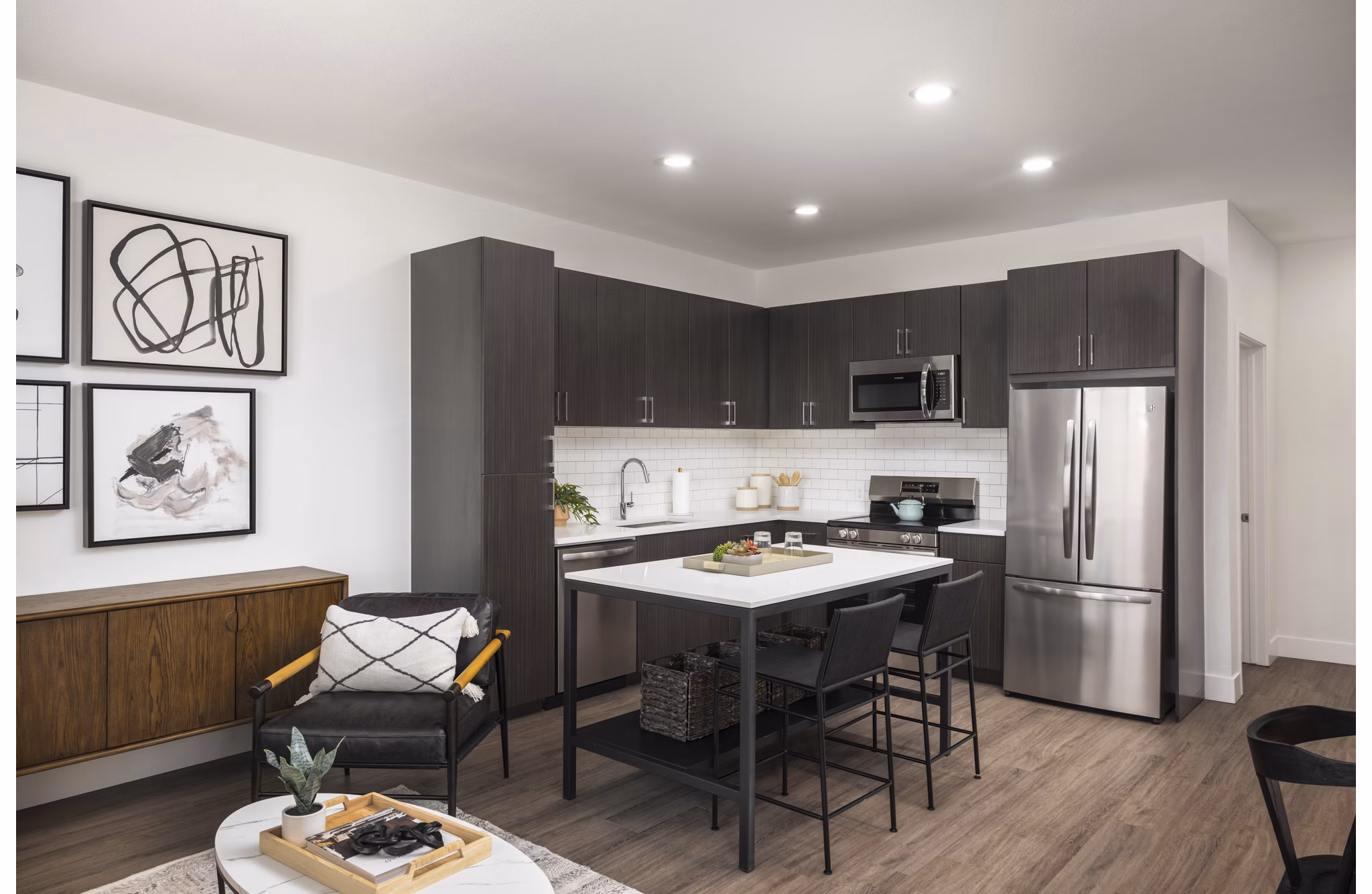 living room at Origin Apartments 
