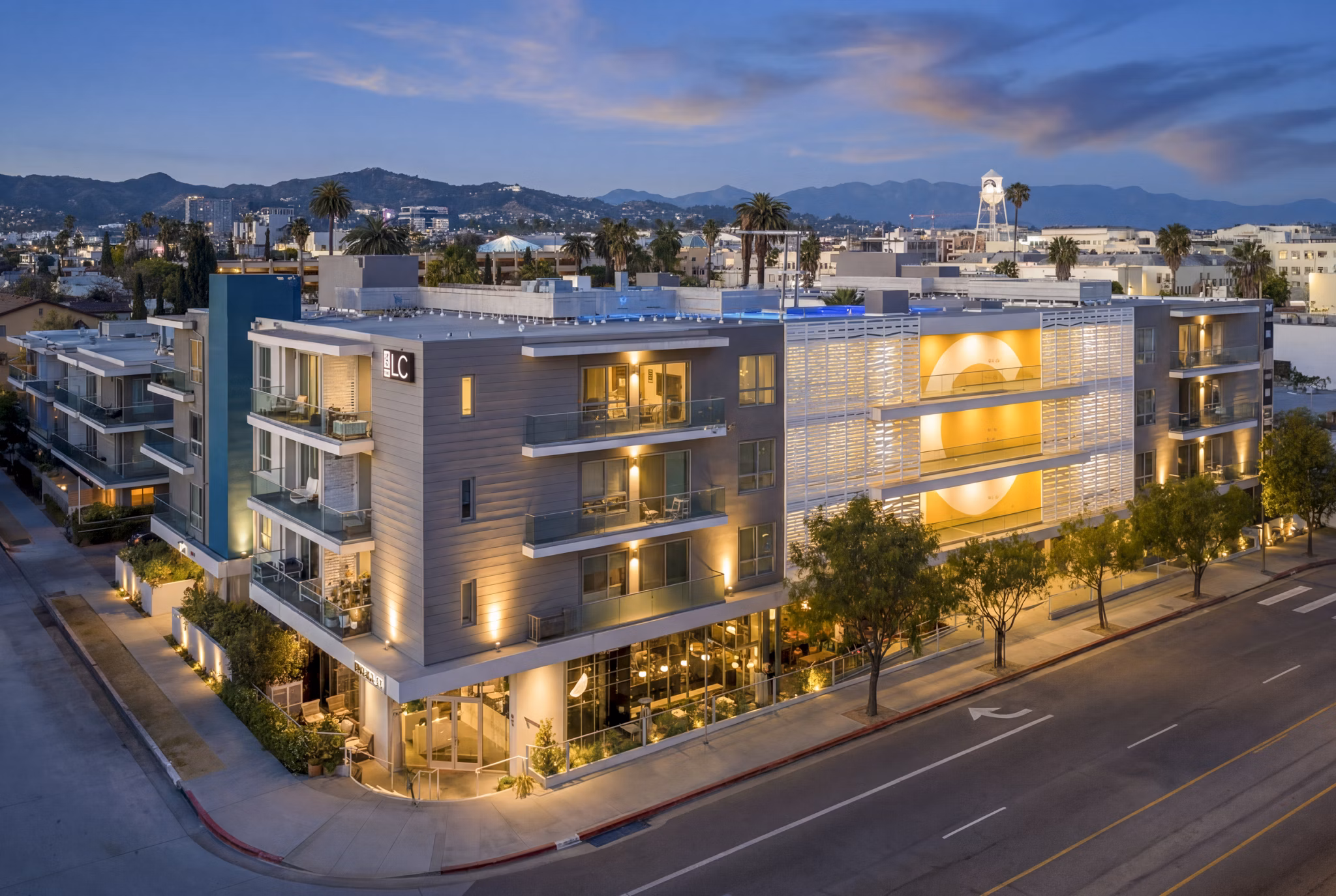 building at The LC Apartments