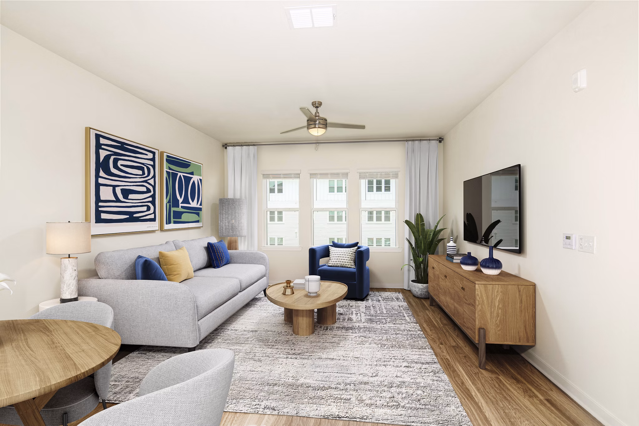 living room at The Ridge at Champions Gate Apartments