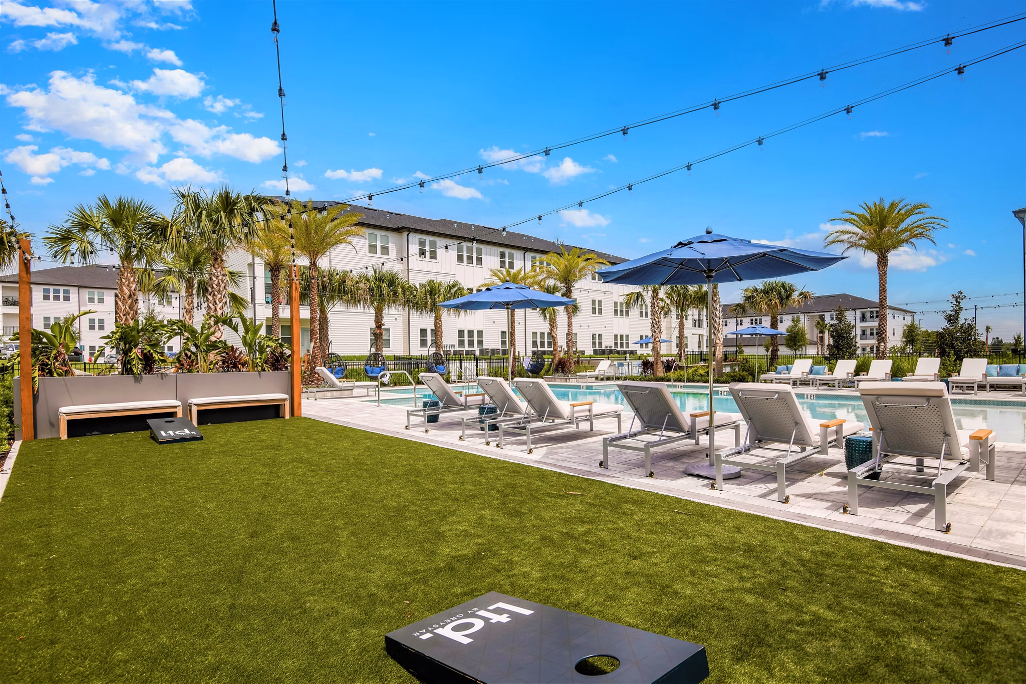 patio at The Ridge at Champions Gate Apartments