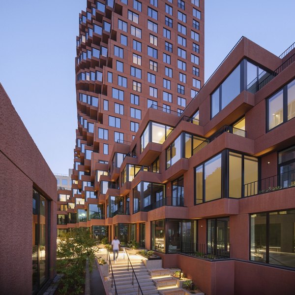 exterior at The Canyon Apartments 