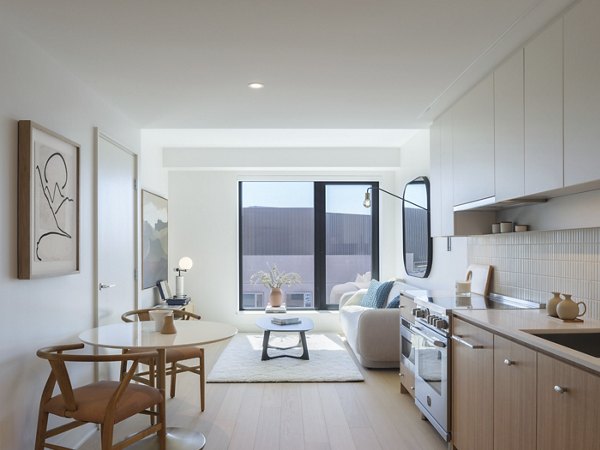 kitchen at The Canyon Apartments