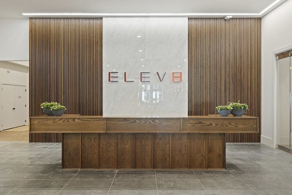 clubhouse at Elev8 Apartments