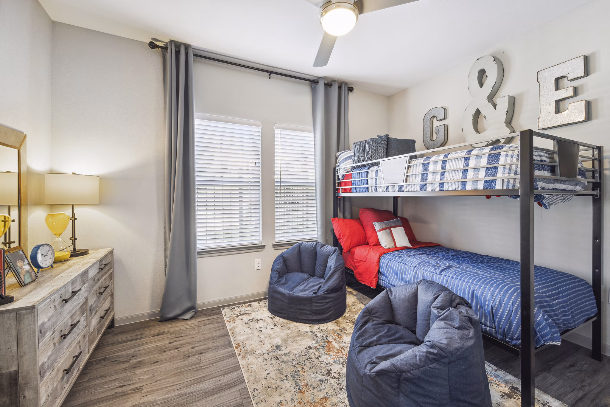 bedroom at Willow Plaza Apartments