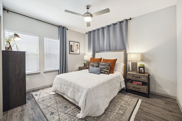 bedroom at Willow Plaza Apartments