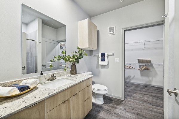 bathroom at Willow Plaza Apartments