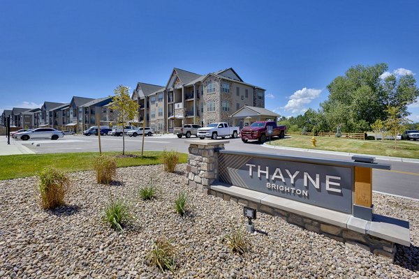 exterior at Thayne Apartments 
