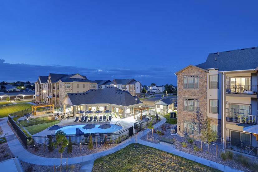 exterior at Thayne Apartments 