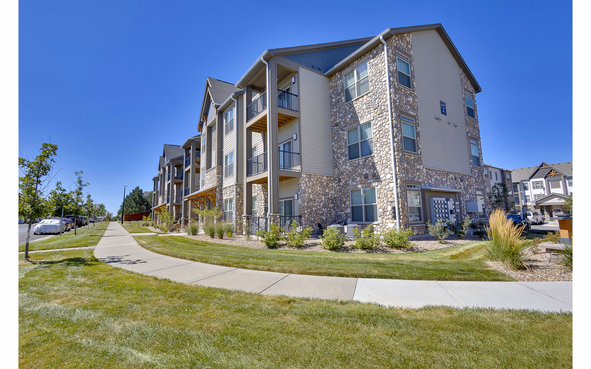 exterior at Thayne Apartments 
