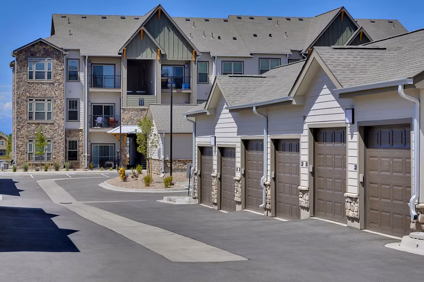 exterior at Thayne Apartments 