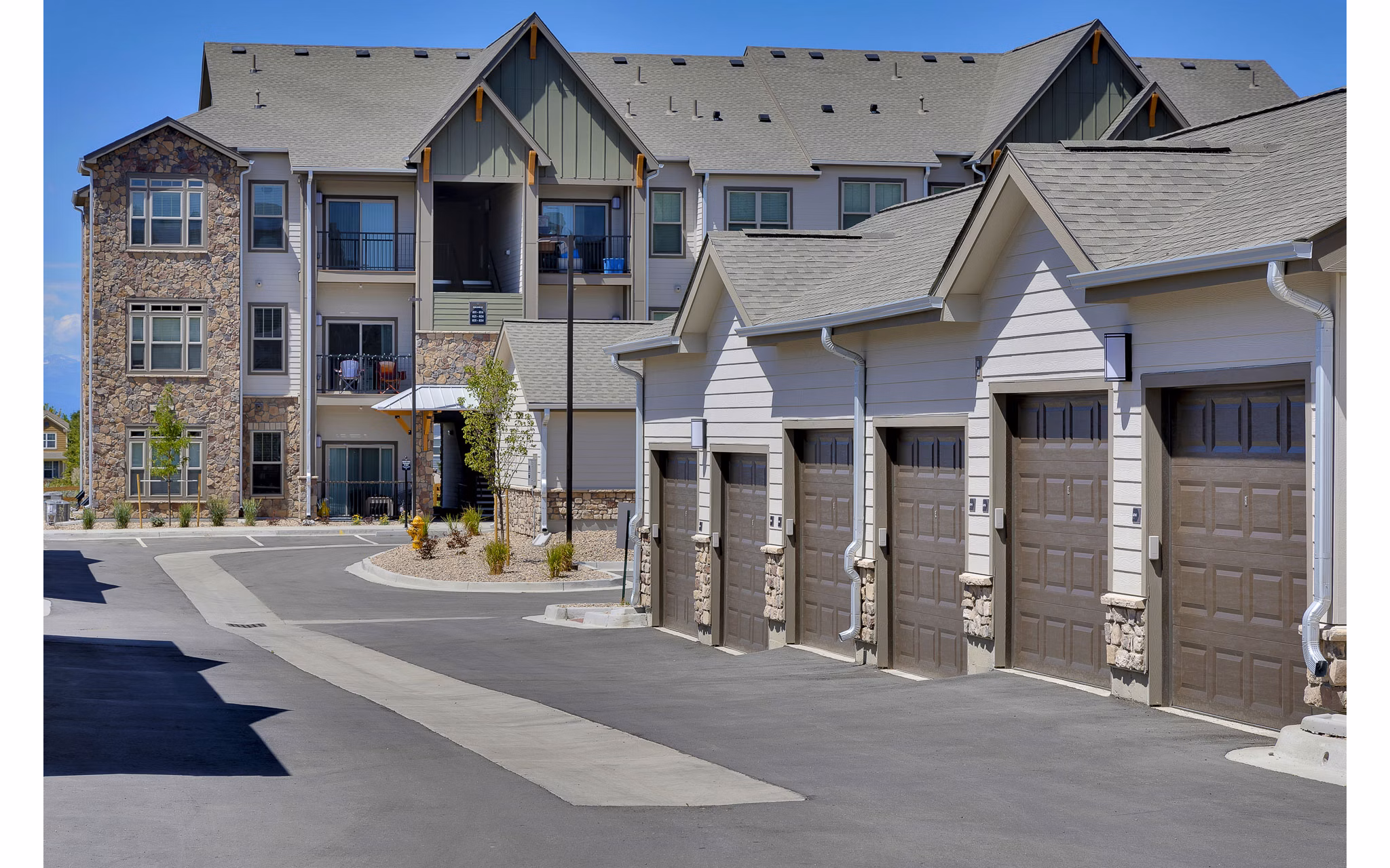 exterior at Thayne Apartments 
