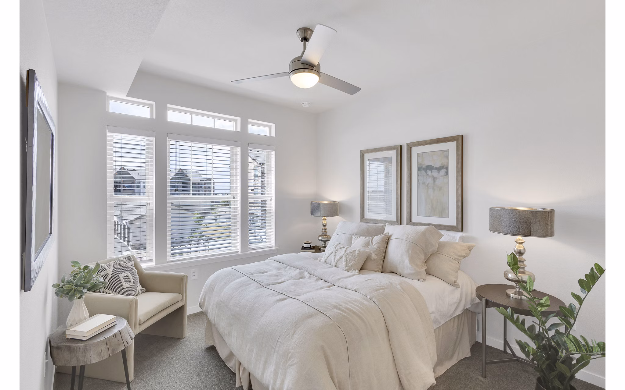 bedroom at Thayne Apartments 