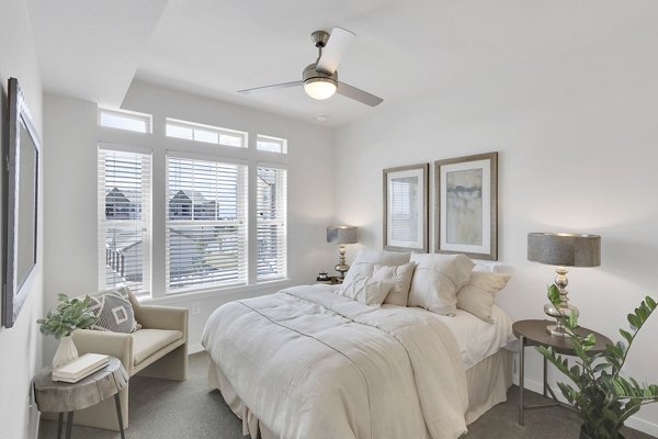 bedroom at Thayne Apartments 