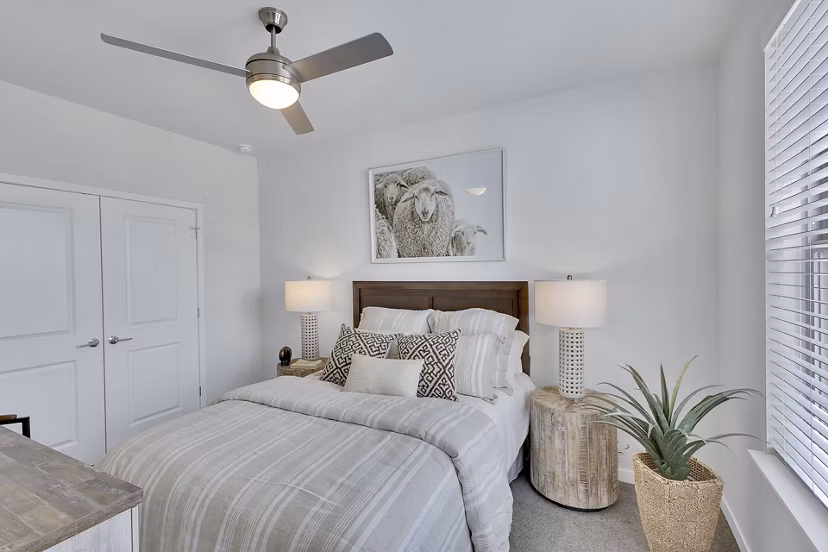 bedroom at Thayne Apartments 