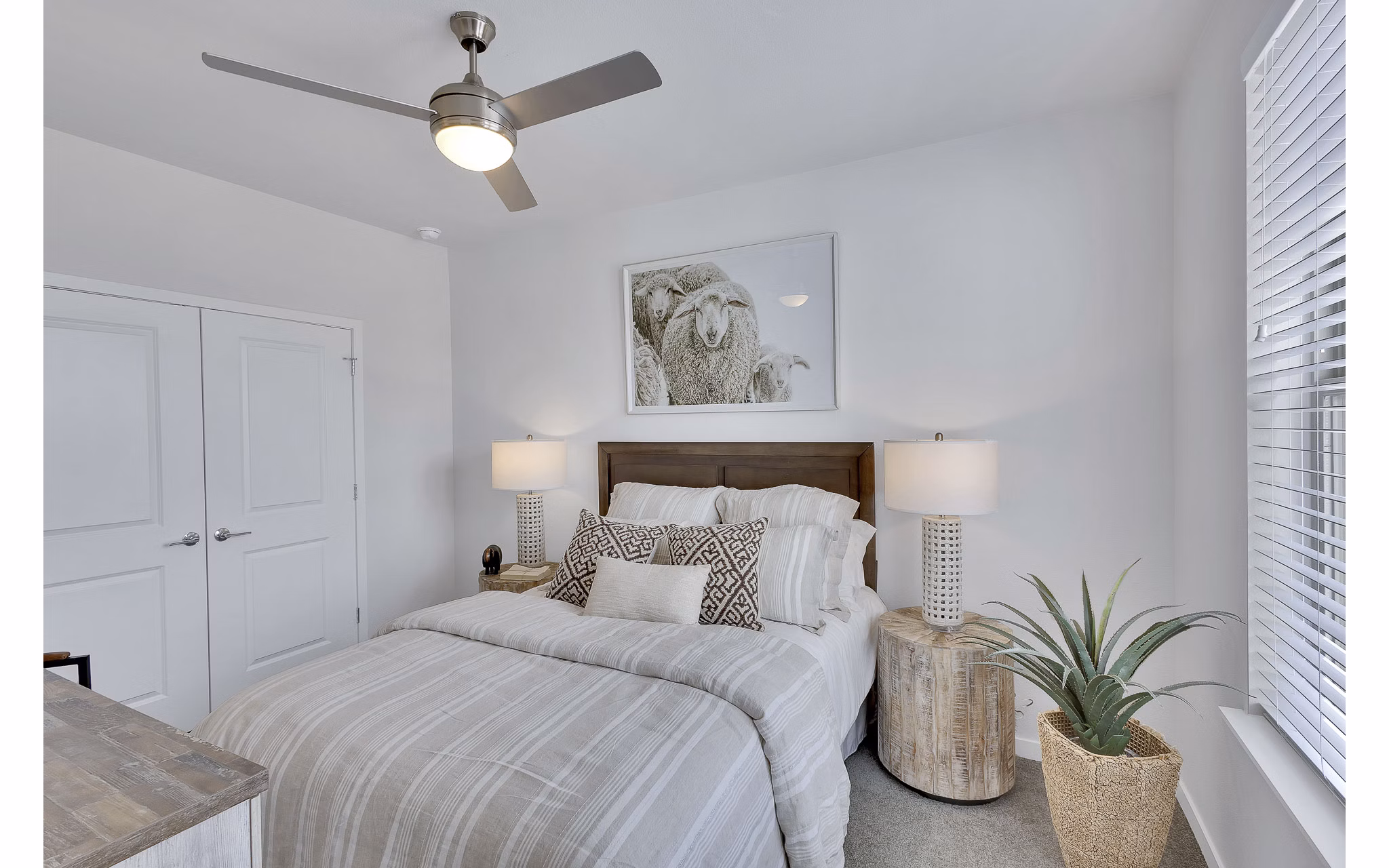 bedroom at Thayne Apartments 