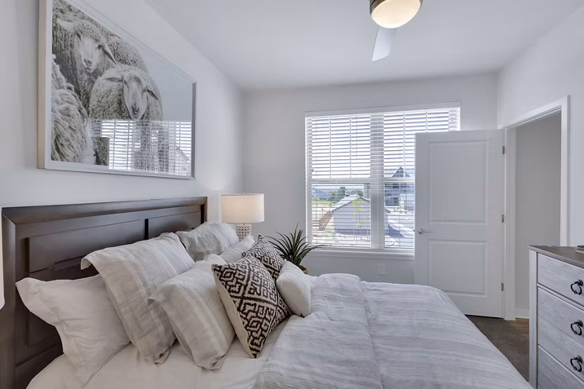 bedroom at Thayne Apartments 