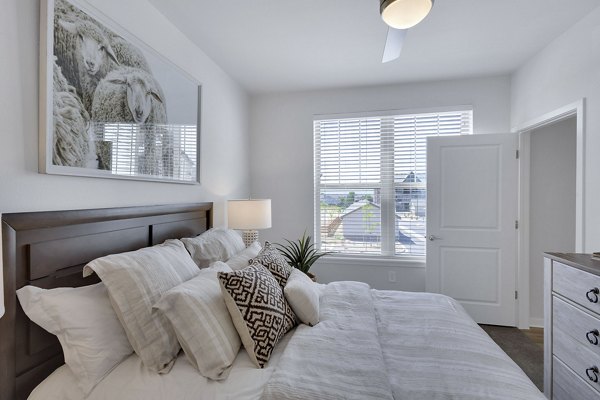 bedroom at Thayne Apartments 