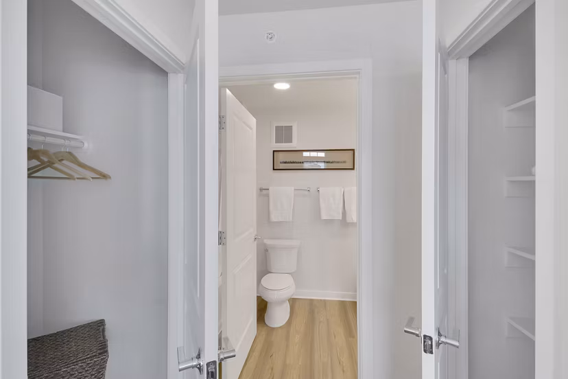 bathroom at Thayne Apartments 