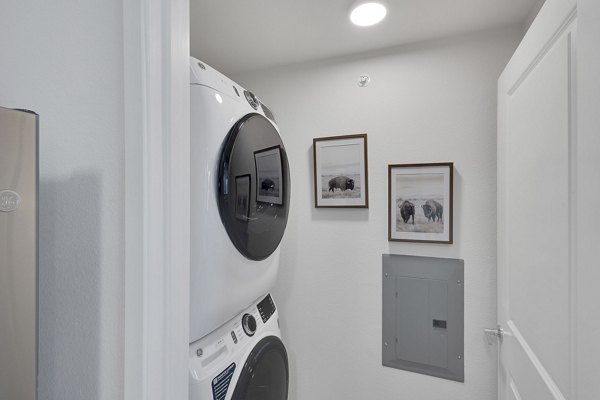 laundry room at Thayne Apartments 