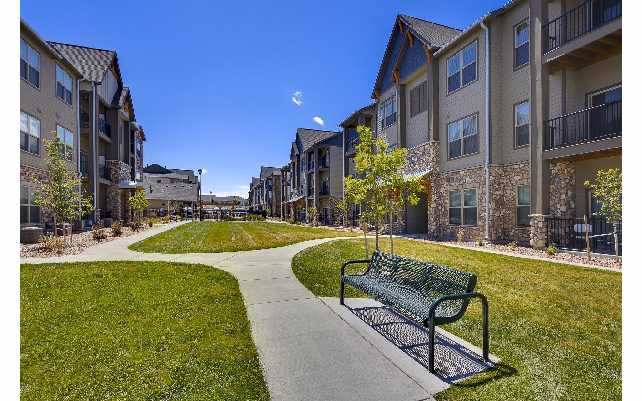 recreational area at Thayne Apartments 