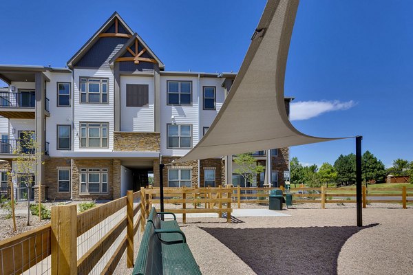 dog park at Thayne Apartments 
