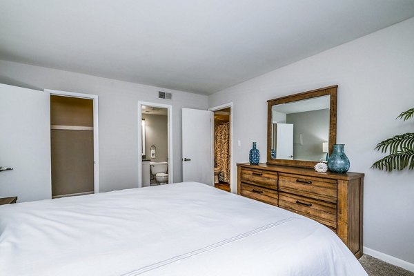 bedroom at Woodshire Apartments