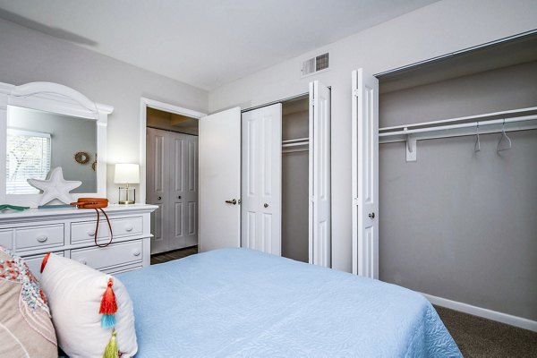 bedroom at Woodshire Apartments