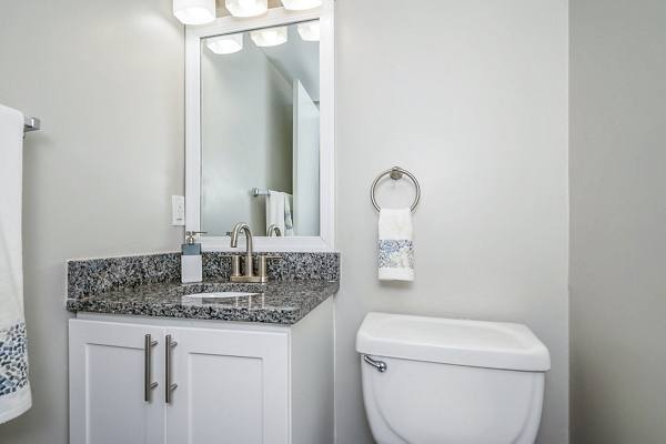 bathroom at Woodshire Apartments