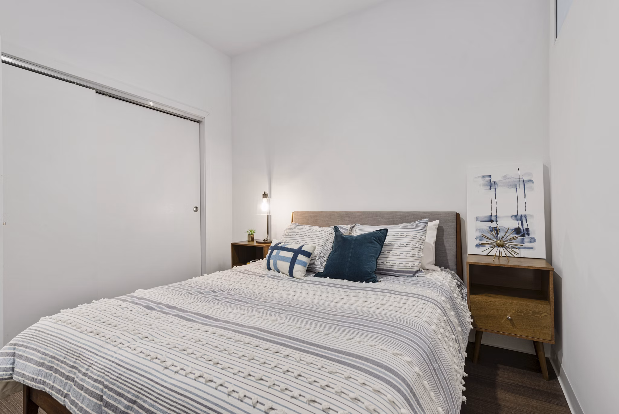 bedroom at AM1980 Apartments