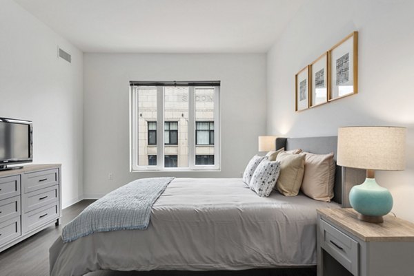 bedroom at AM1980 Apartments