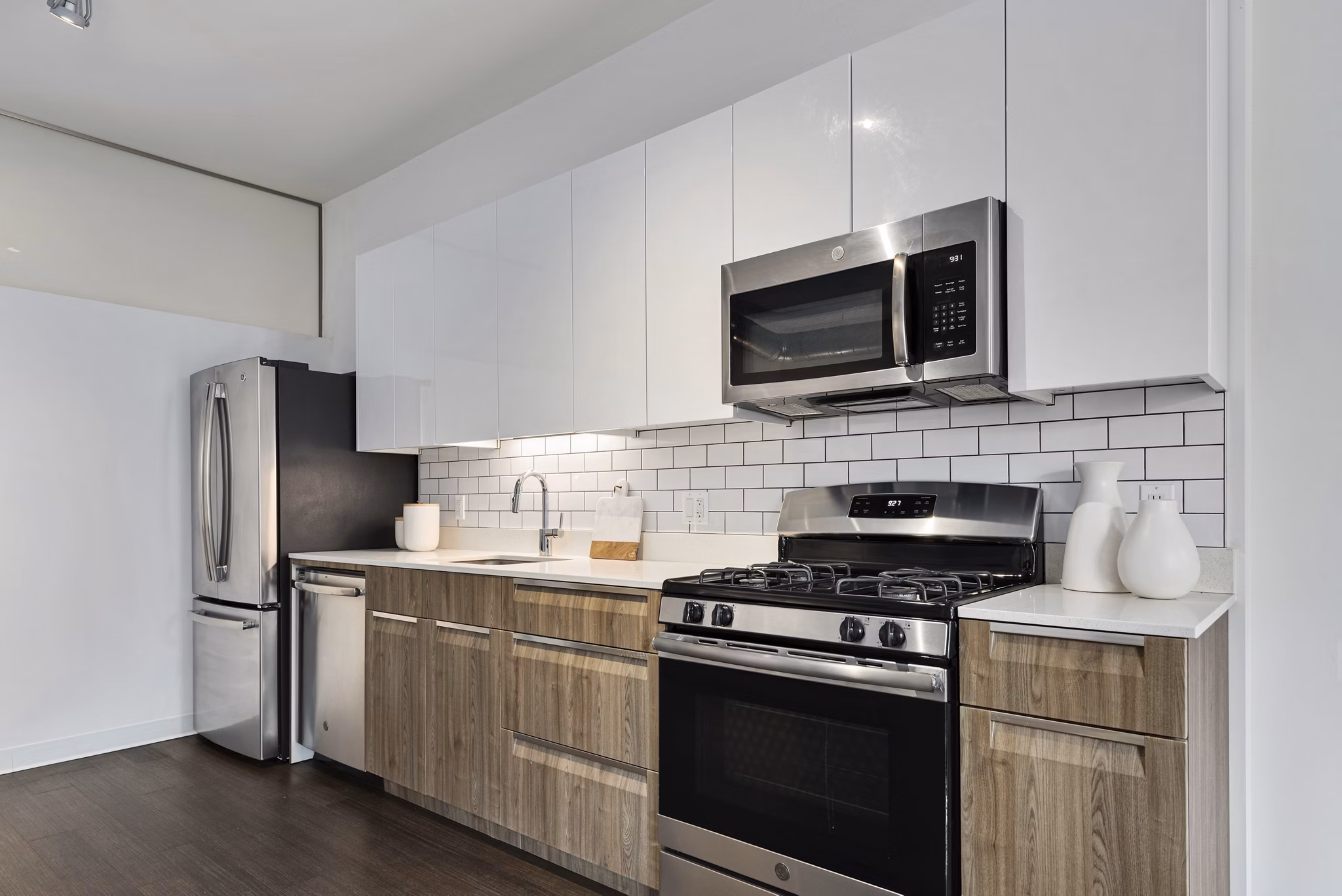 kitchen at AM1980 Apartments