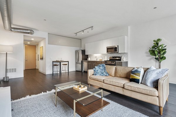 living room at AM1980 Apartments
