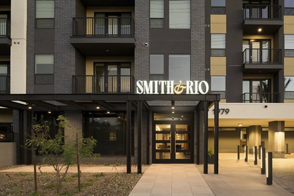 exterior at Smith + Rio Apartments