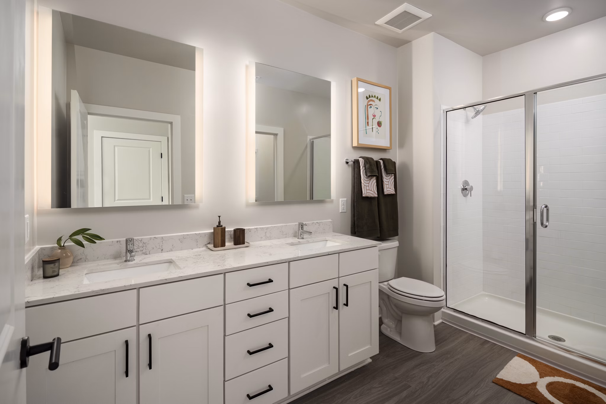 Bathroom at Soundwater Apartments