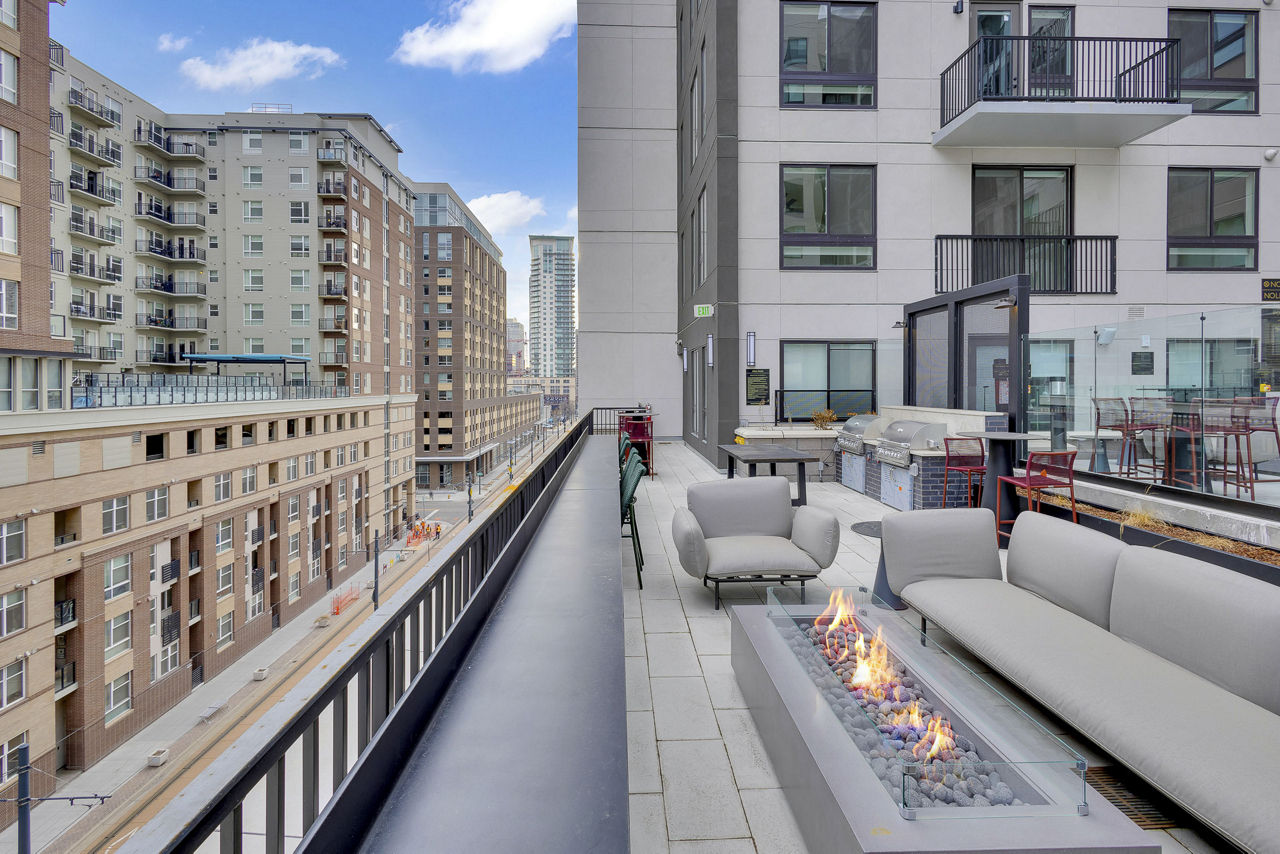Roof deck at The Dorsey (3 of 3)
