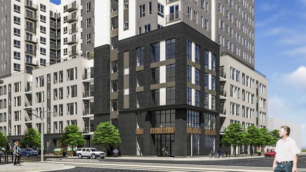 rendering of The Dorsey Apartments