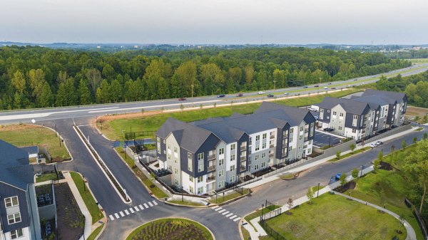 building at Elan Research Park Apartments