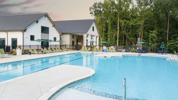 pool at Elan Research Park Apartments