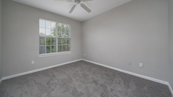 bedroom at The Slate Apartments