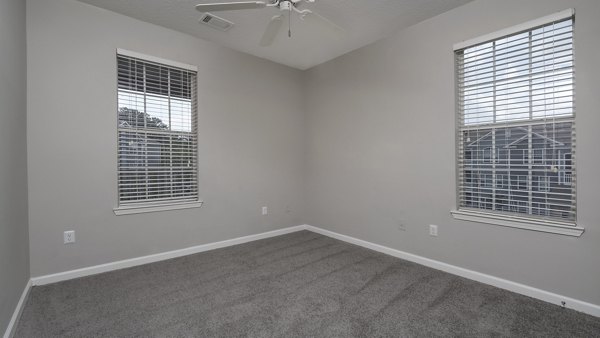 bedroom at The Slate Apartments