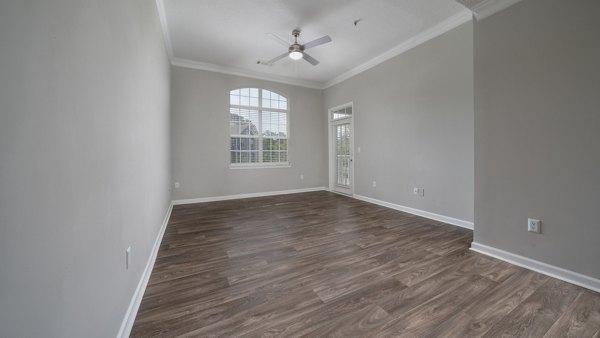 living room at The Slate Apartments