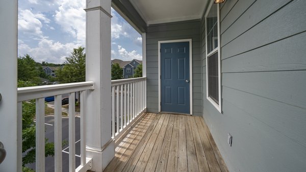 patio at The Slate Apartments