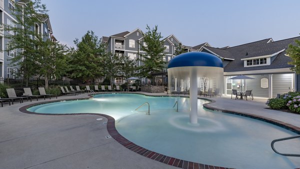 pool at The Slate Apartments