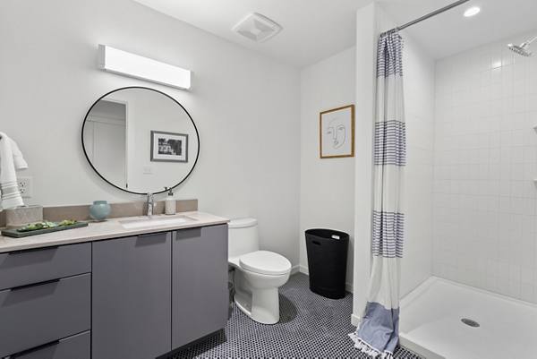 bathroom at Ann Street Lofts Apartments