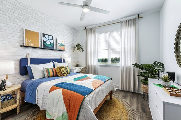 bedroom at Escalon Townhomes