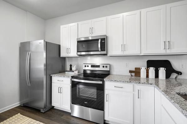 kitchen at West Wind Apartments