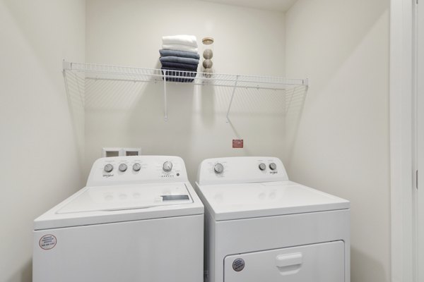 laundry room at West Wind Apartments