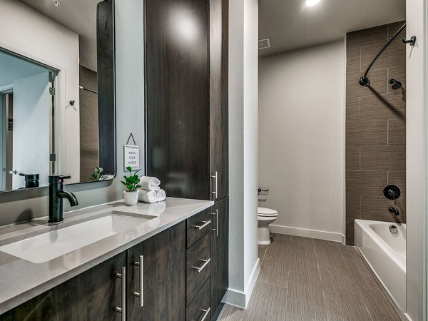 bathroom at 3700M Apartments