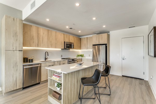 kitchen at 3700M Apartments